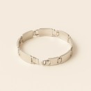 Bracelet homme argent acier