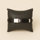 Men's Black Silicone JESUS Engraved Stainless Steel Bracelet - Stylish & Durable