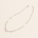 Collier Infini Argenté Femme – Élégance Intemporelle