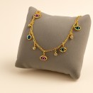 Collier Ras de Cou en Plaqué Or avec Breloque - Lupita Bijoux