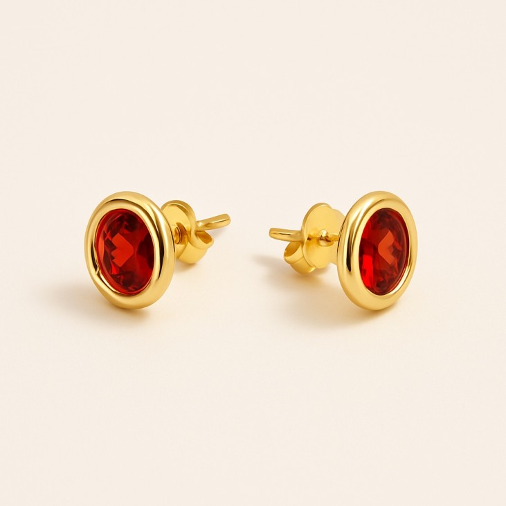 Gold Leaf Earrings - Elegance and Radiance