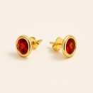 Gold Leaf Earrings - Elegance and Radiance