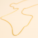Yellow Gold Plated Necklace 60 cm - Brazilian Elegance