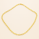 Gold Plated Horse Link Necklace | Lupita Jewelry