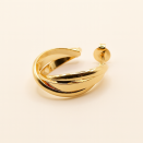 3-Layer Gold-Filled Hoop Earrings | Lupita Jewelry