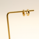 Mini Gold-Plated Hoop Earrings – Affordable Jewelry