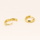 Mini Gold-Plated Hoop Earrings – Affordable Jewelry