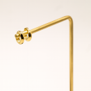 Mini créoles dorées 7 mm en feuilleté or – Petit prix