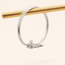 Bague Papillon en Acier Ajustable - Lupita Bijoux