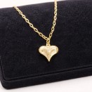 Gold Plated Heart Bracelet - Artisan Elegance
