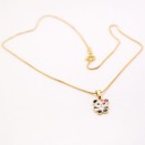 Collier enfant plaqué or avec pendentif panda | Lupita