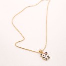 Children's Gold Plated Necklace with Panda Pendant | Lupita