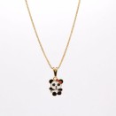 Children's Gold Plated Necklace with Panda Pendant | Lupita