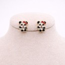 Children's Gold Plated Panda Earrings | Lupita