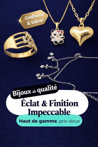Consultez nos bijoux à moins de 20€