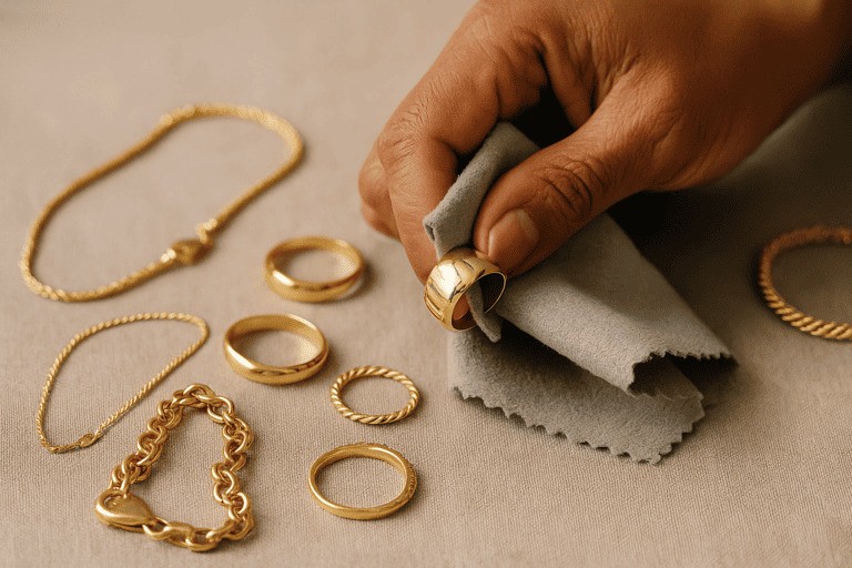 Faire briller vos bijoux or et argent